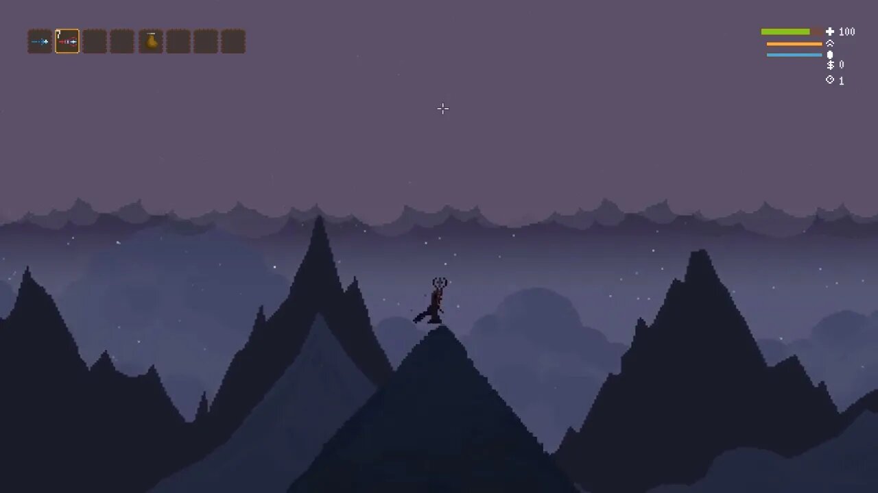 Noita [dam] daily run for 2023.JUNE.1. "THE AIR IS IONIZED." ಠ▃ಠ