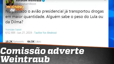 Por tuíte sobre Dilma e Lula, ministro Weintraub toma pito da Comissão de Ética da Presidência