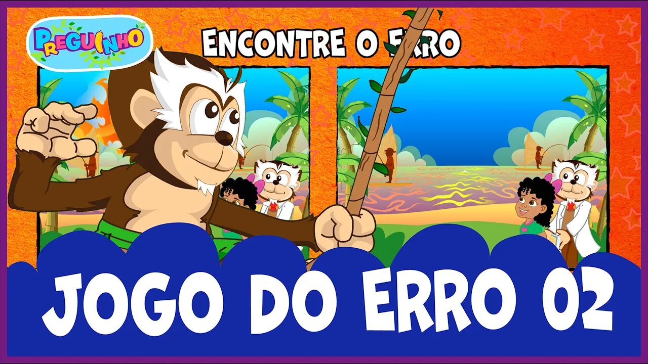 Jogo dos Erros do Preguinho - 2
