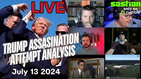 Trump Shooter / End times Talk on sastian.live @rumblevideo