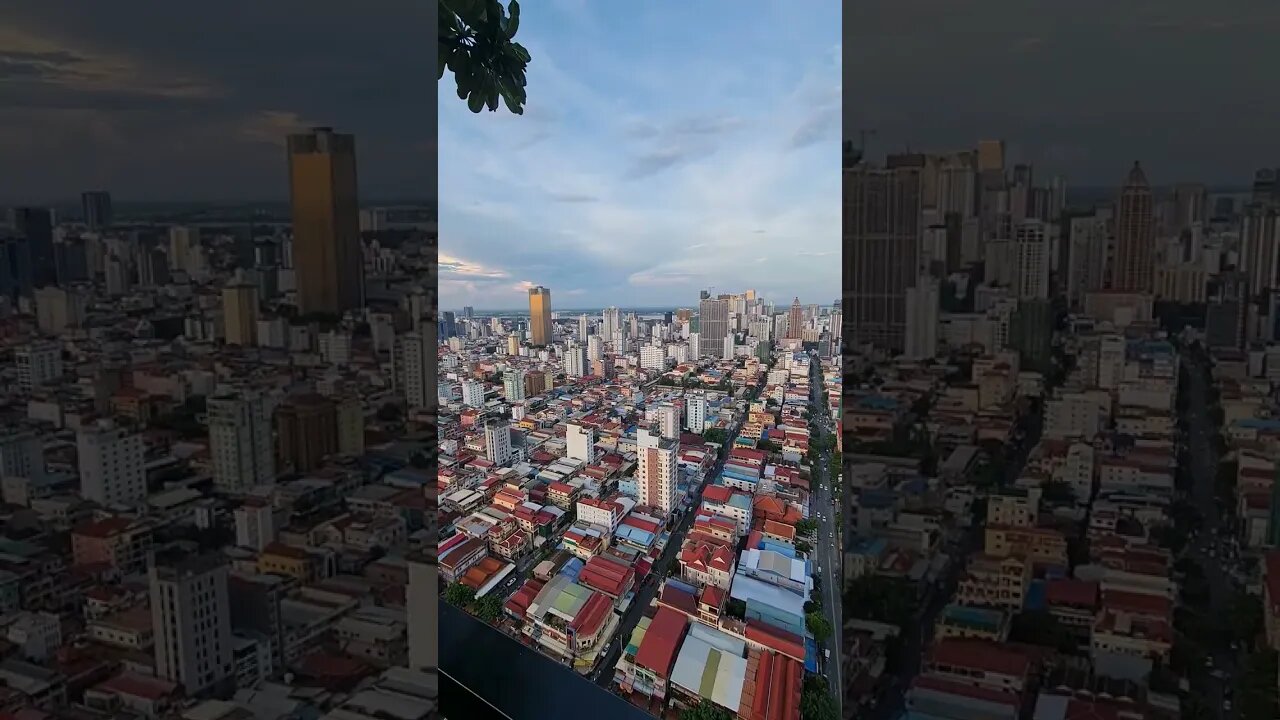 Cambodia Is An Incredible Value | My Rooftop Phnom Penh Cambodia 🇰🇭 #shorts #cambodia #phnompenh