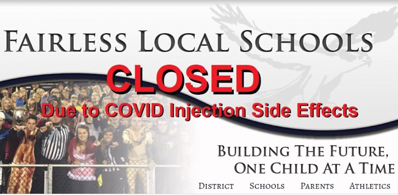 Entire Ohio School District Closed after Mass Vax Reactions!