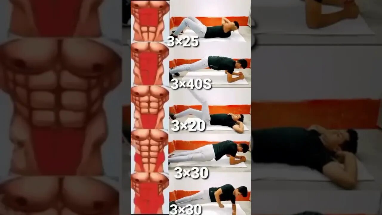 six pack workout #shorts # viral #shortvideo