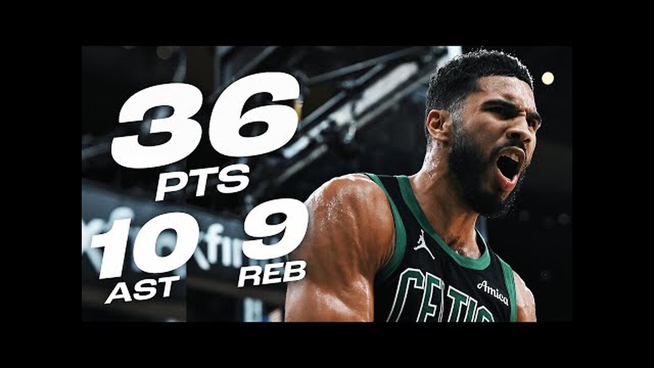 Jayson Tatum's Near TRIPLE-DOUBLE Performance in Brooklyn! 👏 | November 13, 2024