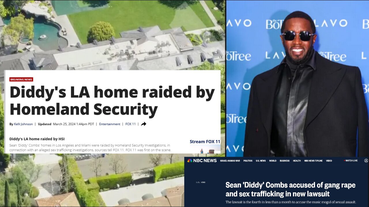 Diddy's LA, Miami homes raided by Homeland Security Investigations