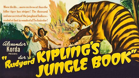 Jungle Book (1942) Sabu, Joseph Calleia, John Qualen