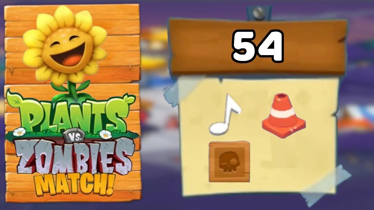 Plants vs Zombies Match Level 54 - New Game 2023 [Beta]