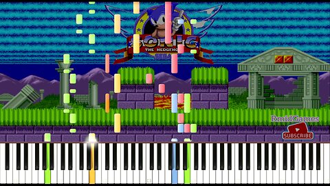 Sonic The Hedgehog 2 - Marble Garden Piano MIDI