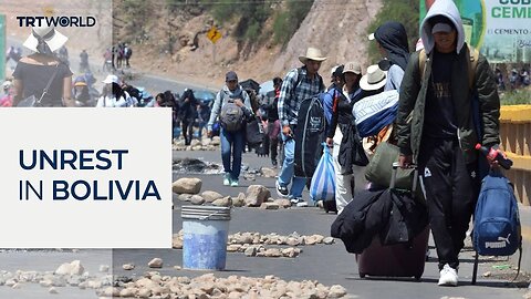 Ex-Bolivia leader Morales' supporters block key roads in protest of possible arrest