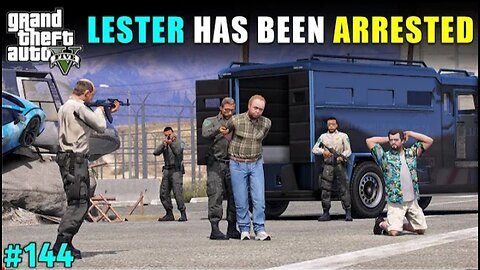 CAN WE SAVE LESTER FROM POLICE TECHNO GAMERZ GTA 5 GAMEPLAY