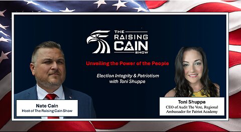 🎙️ Unveiling the Power of the People: Election Integrity & Patriotism with Toni Shuppe 🔥