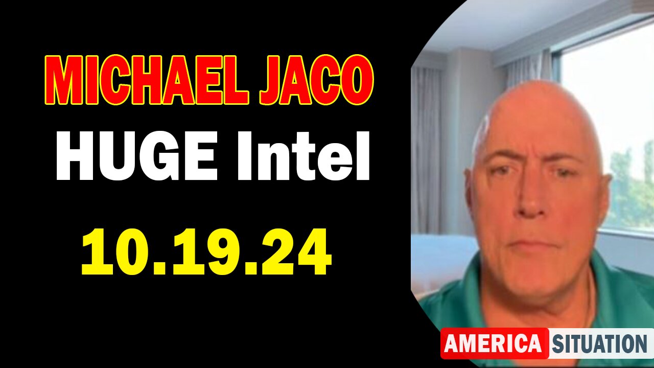 Michael Jaco HUGE Intel 10.19.24: "Silver Breaking Multiyear Highs, All Time High Soon. Trump Win Being Priced Into The Market?"