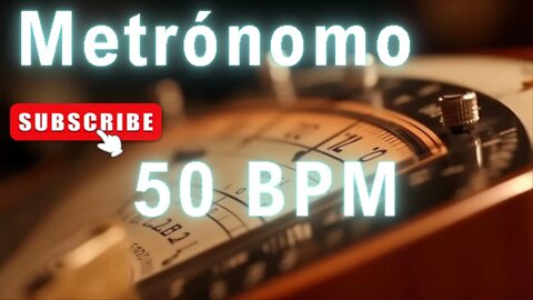 Metrónomo 50 BPM