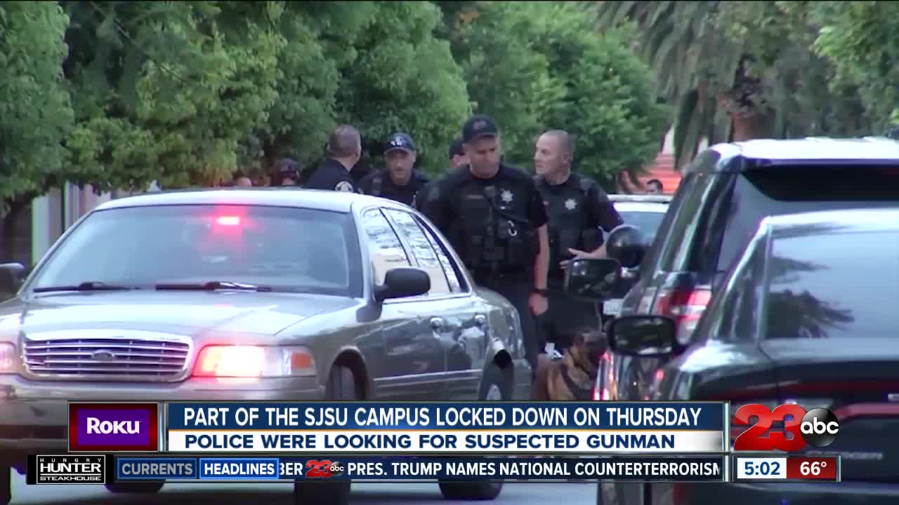 Man brandishing gun arrested on the campus of San Jose State University