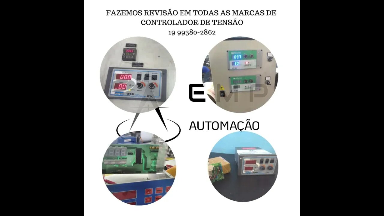 FAZEMOS A REVISÃO EM TODAS AS MARCAS DE CONTROLADOR DE TENSÃO: