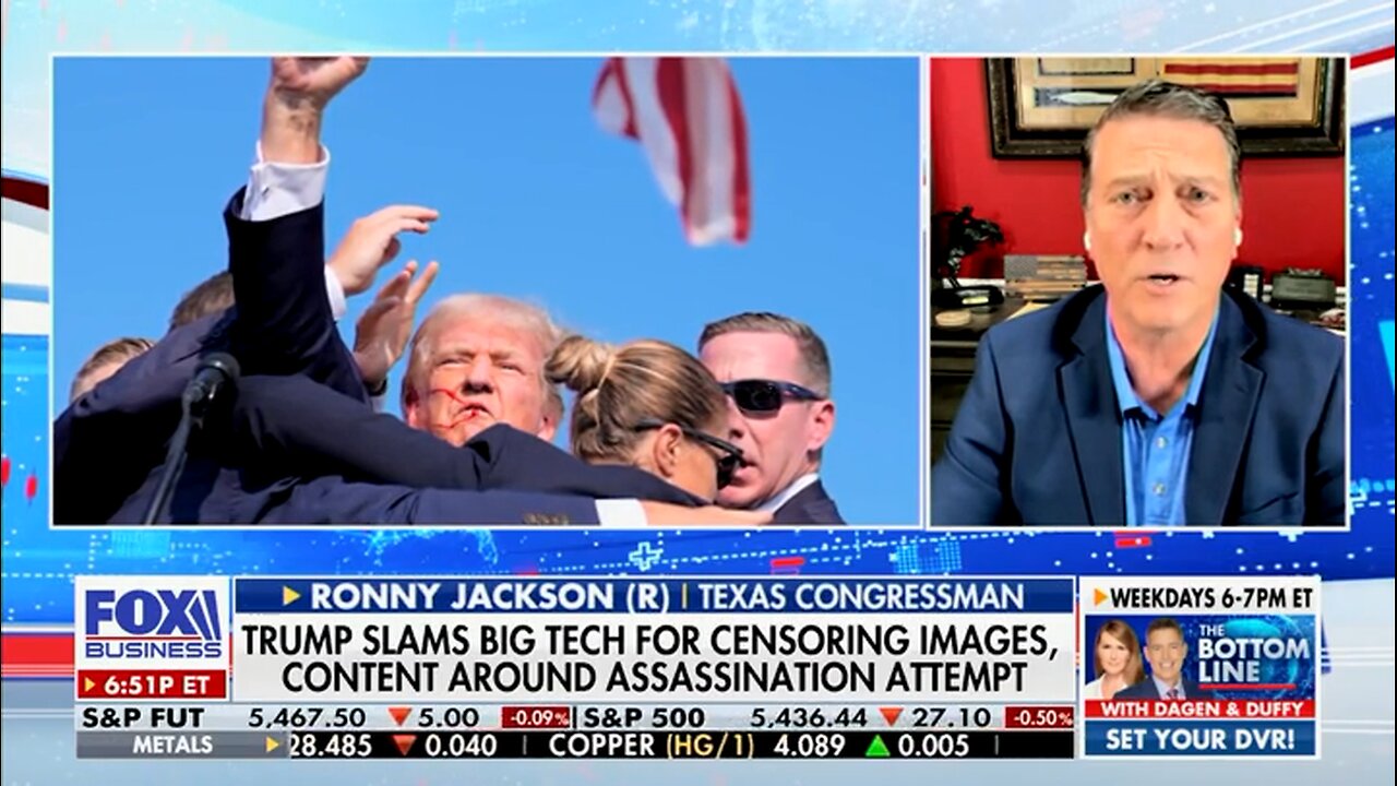 Ronny Jackson on The Bottom Line 7/30