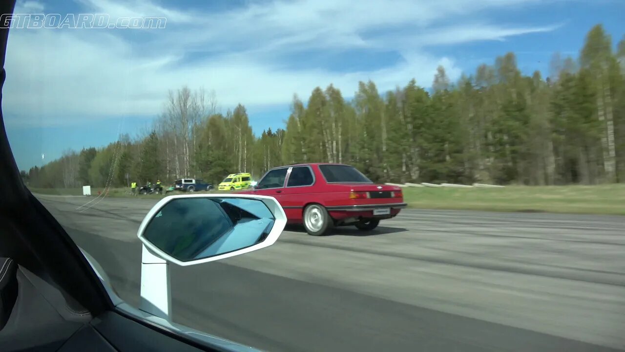 Epic BMW TROLLING level advanced: E21 3-series vs Aventador vs M6 Coupe HCP and M3 E36 Turbo. Trolol
