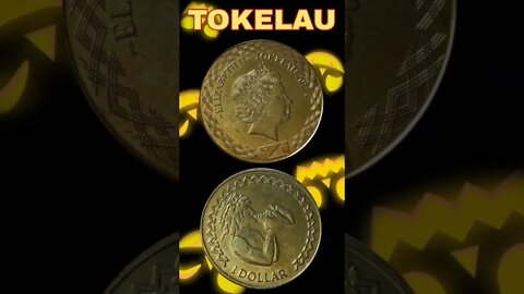 Tokelau 1 Dollar 2017.#shorts #coinnotesz