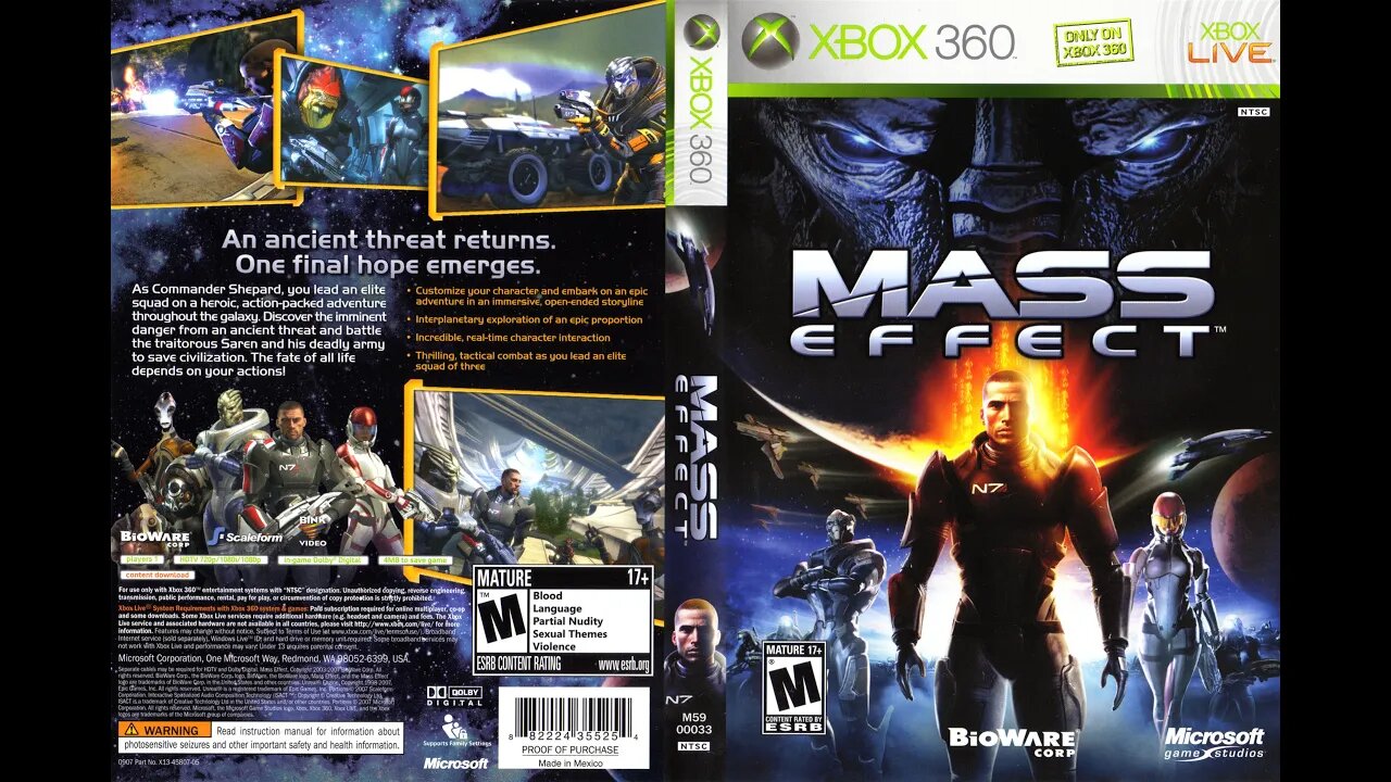 Mass Effect - Parte 1 - Direto do XBOX 360