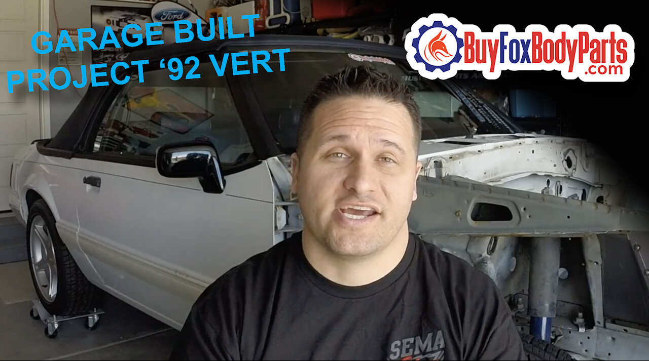 1992 Mustang Convertible Gets COYOTE SWAPPED! | BuyFoxBodyParts.com