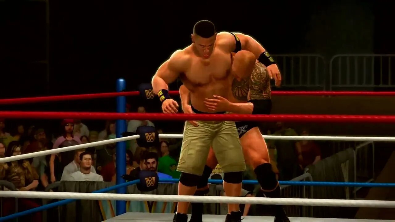 WWE 2K14 Gameplay The Rock vs John Cena