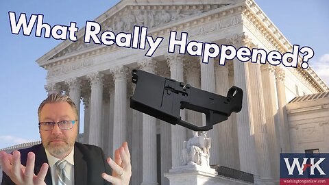 What Really Just Happened at the Supreme Court on the Frame and Receiver Rule?