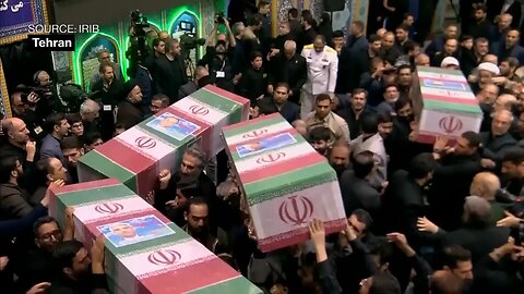 Iran's Supreme Leader Leads Raisi Funeral Prayers