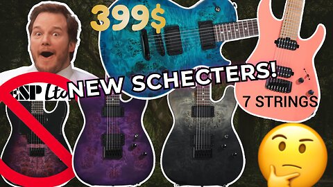 Have you seen these new Schecter Guitars?