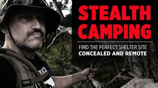 My Checklist For Locating The "Perfect" Stealth Camping Location #stealthcamping #survival #bugout