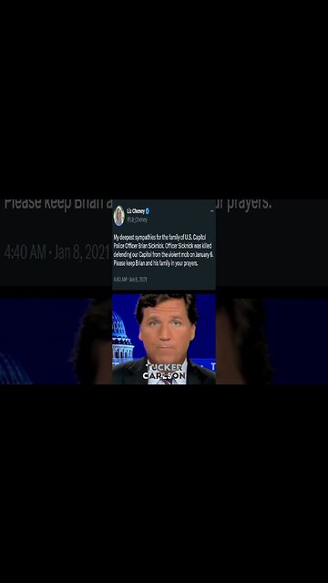 Tucker Carlson, Officer Sicknick Was Not Beaten To Death By Trump Voters At The Capitol