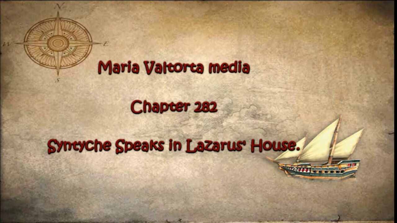 Syntyche Speaks in Lazarus' House.