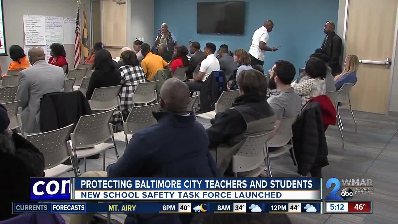 New Safety Task Force launched to protect Baltimore City teachers and students