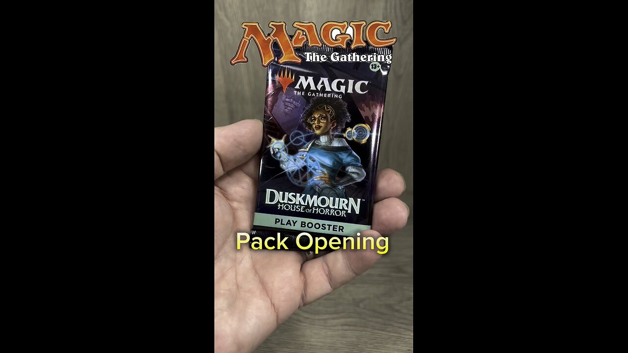 Duskmourn pack opening !! On the Verge of going crazy looking for the big hits #mtg #packopening