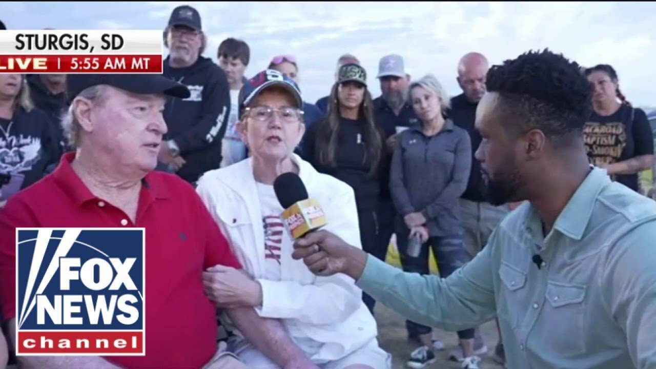 Trump takes questions from voters at Sturgis Motorcycle Rally