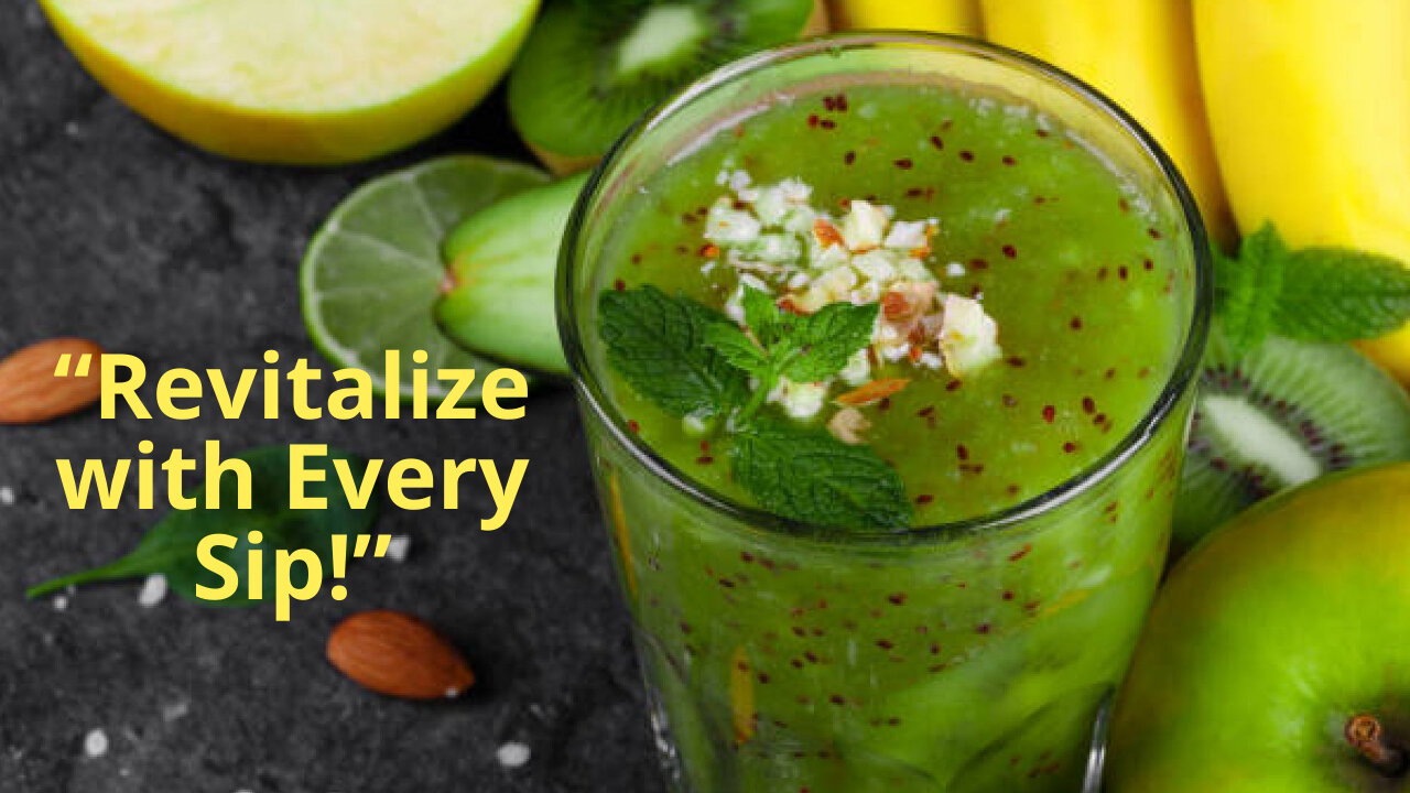 Revitalize Your Day with the Green Goddess Smoothie