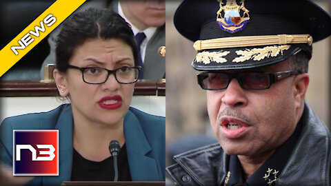 BUH-BYE! Rashida Tlaib Gets BAD NEWS After Detroit Police Chief Shows Up With a Demand You'll CHEER