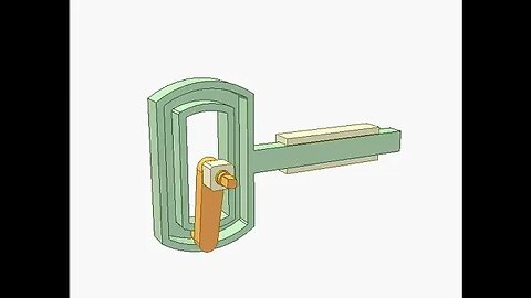 2958 Sine mechanism of curved slot 3