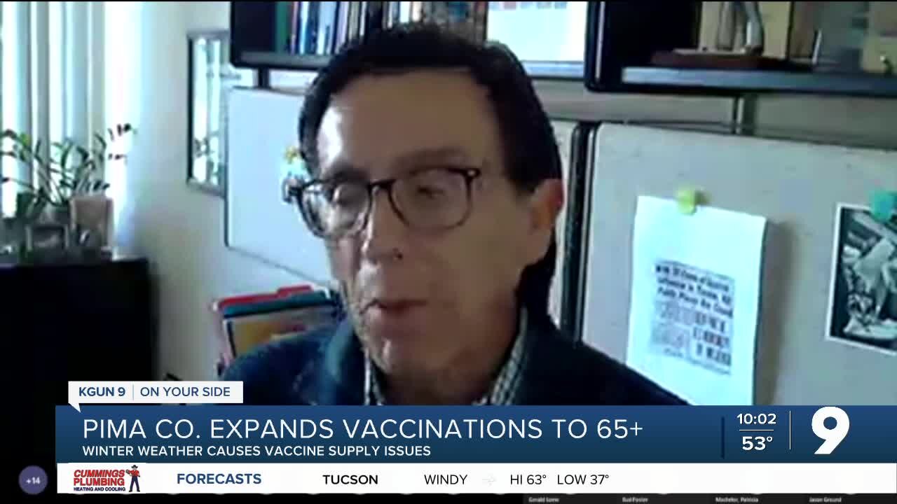 Pima County expands vaccinations to those 65 and older