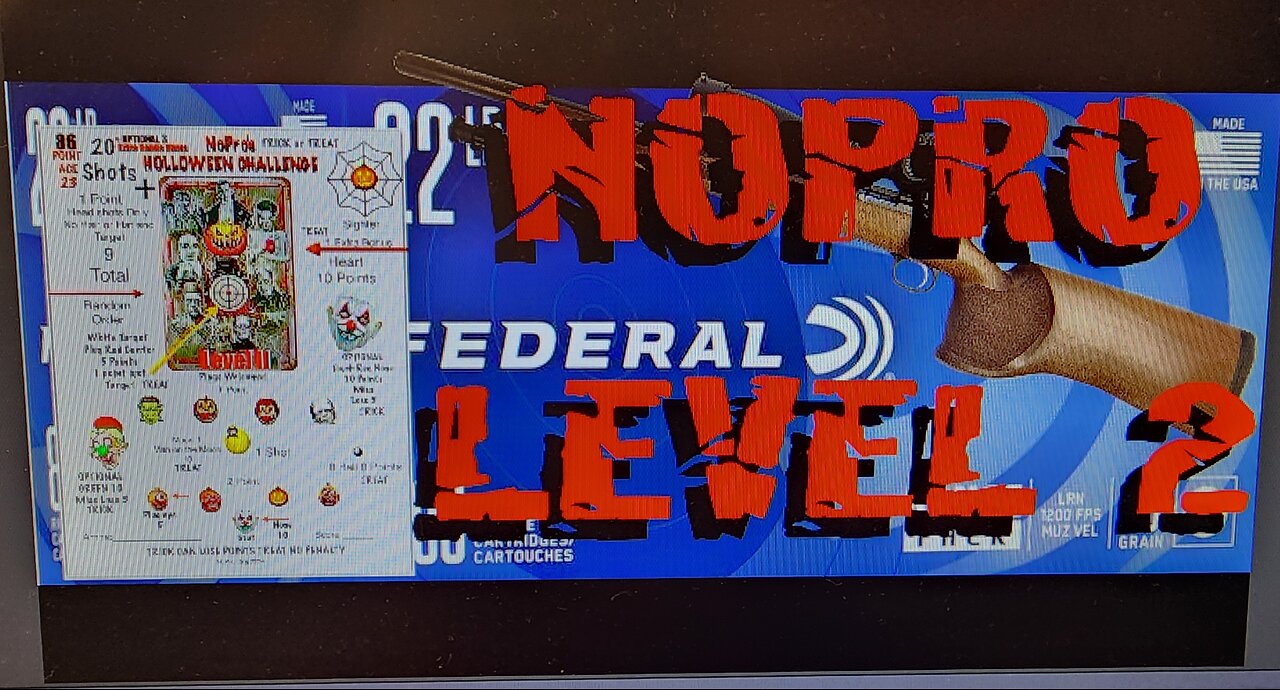 NoPro's Holloween Challenge Level 2 Federal Range Pack CZ 457 MTR