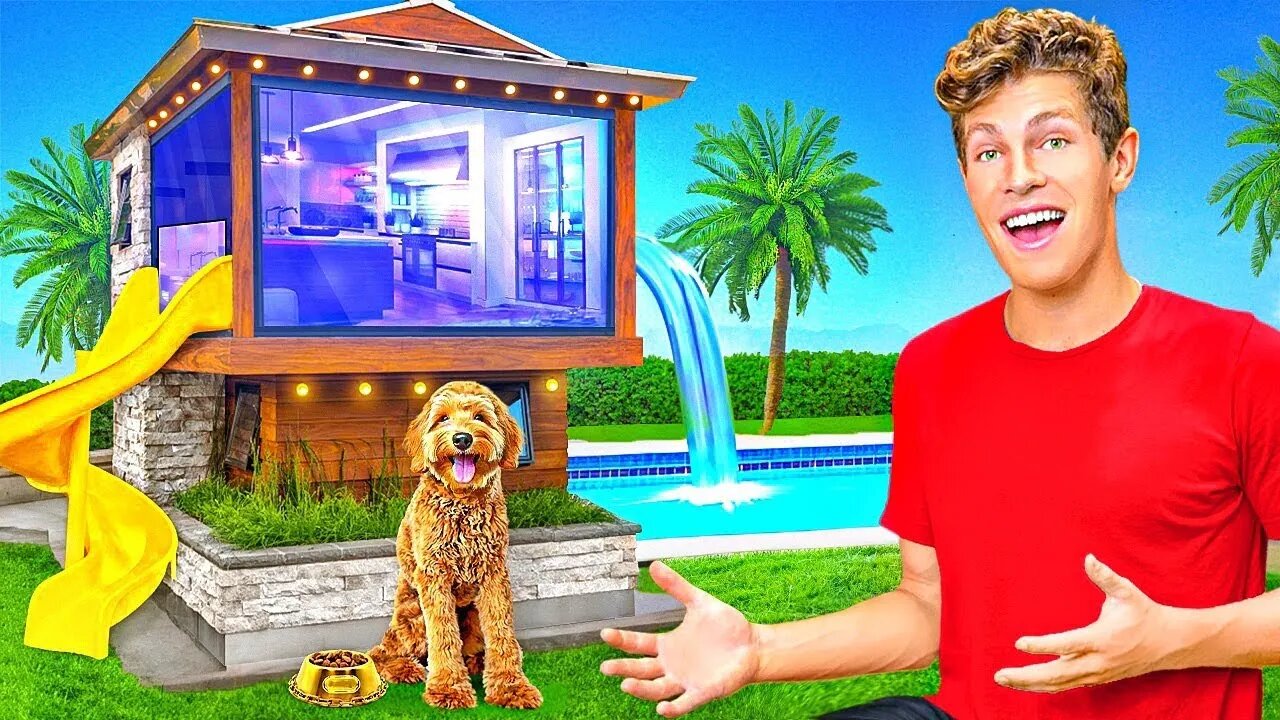 How Did I BUILT A $25,000 DREAM DOG HOUSE!! | Ben Azelart |