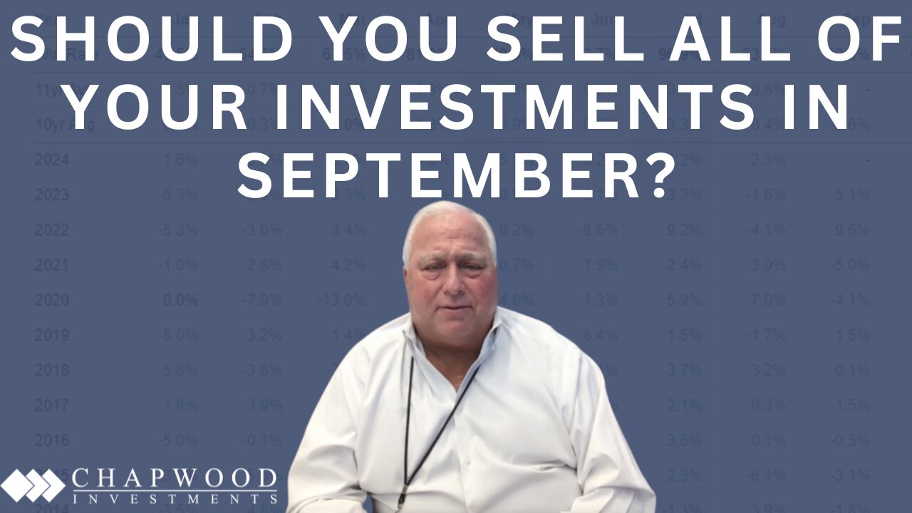 Should you sell all your investments in September?