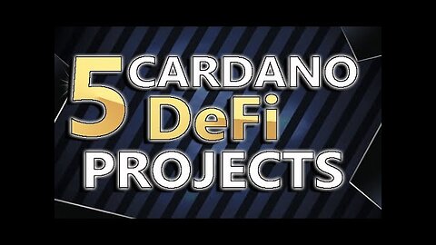 5 Cardano DeFi Projects Set To Explode! | Cardano Smart Contracts Coming! | Are You Ready?