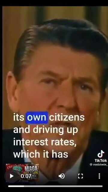 Reagan Explains Inflation and Carter’s Legacy