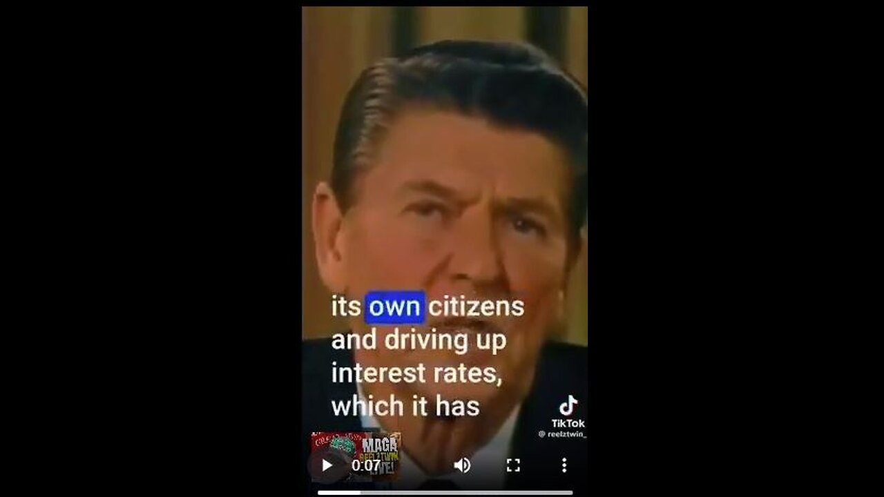 Reagan Explains Inflation and Carter’s Legacy