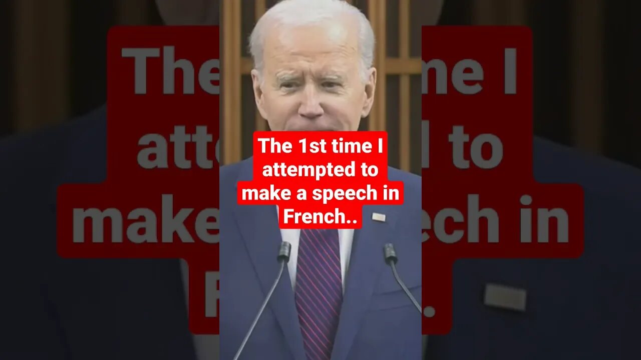 Joe Biden Gives Unbelievably Riviting Speech at Canadian Parliament. We Love Joe! #joebiden 🇺🇸🇨🇦