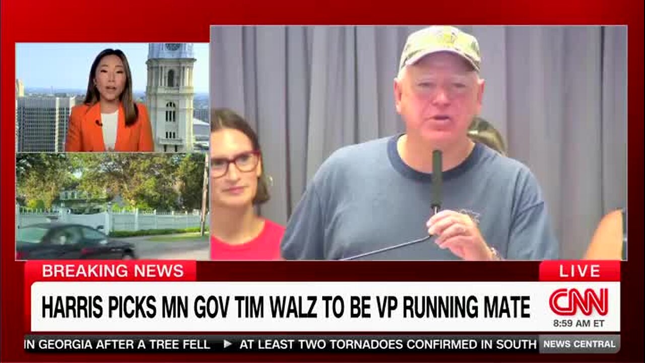 CNN’s MJ Lee Gushes Over Harris-Walz Presidential Ticket: ‘What an Incredible Contrast’