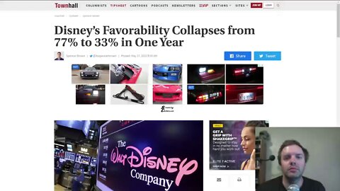 Disney's favorability drops from 77% to 33% in one year