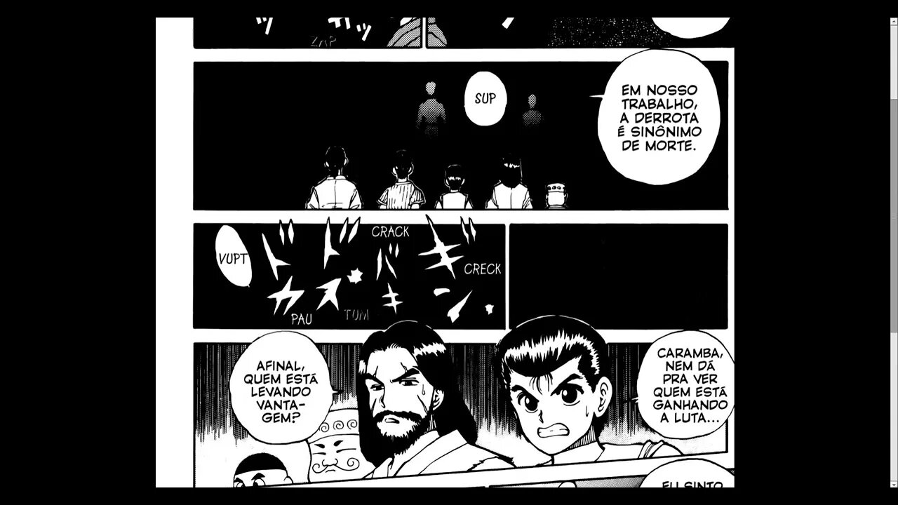 Yu Yu Hakusho Pt.27 - Batalha Na Escuridão!!! [Pause o Vídeo Caso Não Consiga Ler]