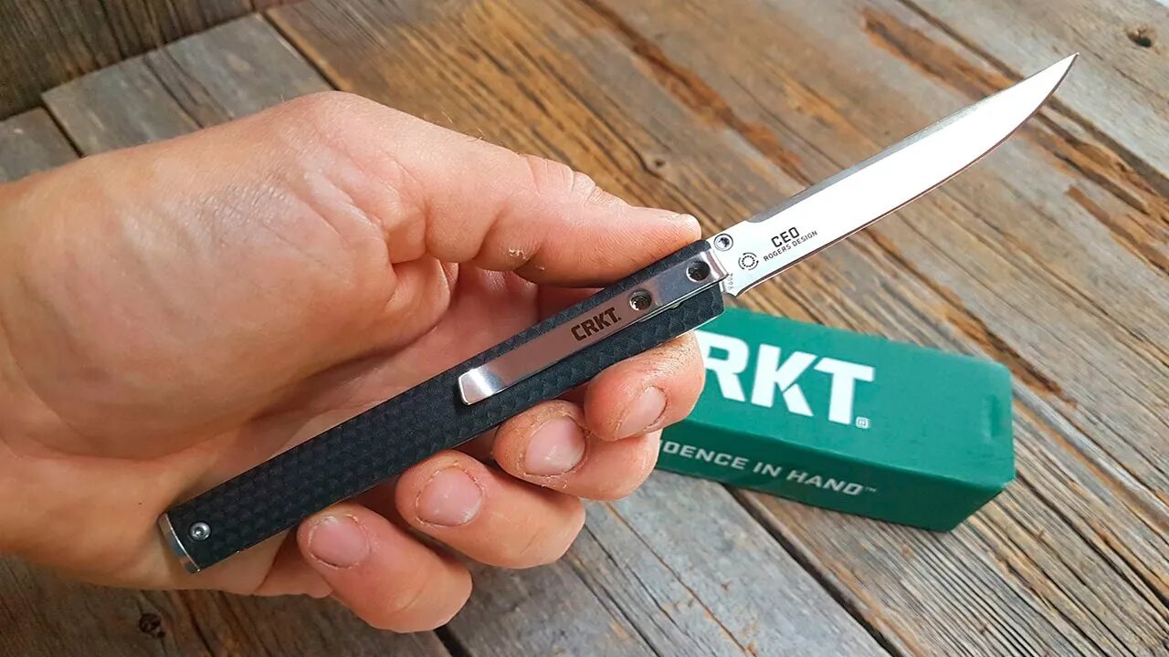 CRKT CEO REVIEW - La Mejor NAVAJA EDC que Debes Conocer!