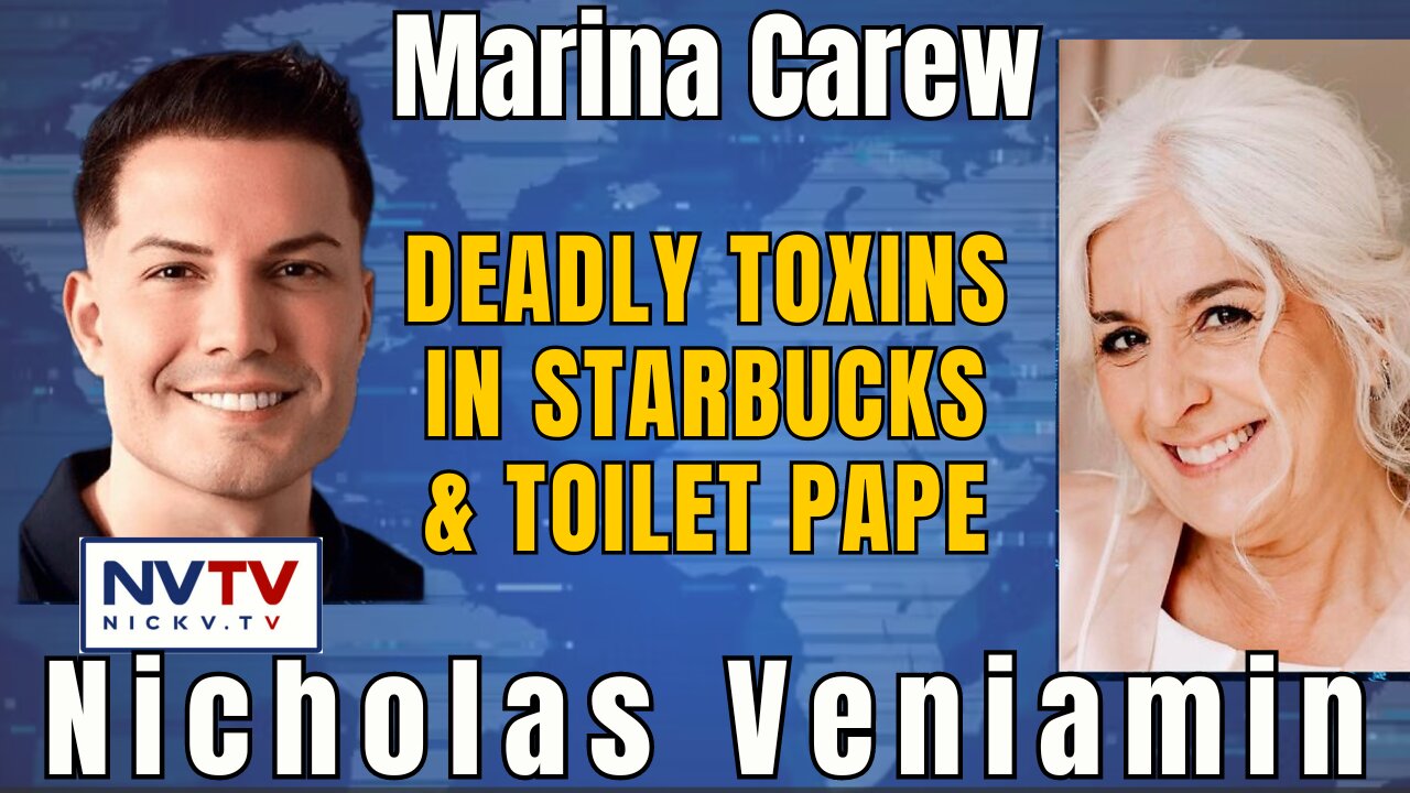 Are Toilet Paper & Starbucks Toxic? Marina Carew Breaks it Down with Nicholas Veniamin